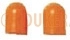 Колпачки для ламп T10 Polarg Color cap 306 оранжевые