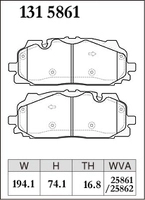 Тормозные колодки Dixcel X type X-1315861 Audi A6 A7 A8 Q7 RS4 RS5 RS Q3 Akebono ротор 350мм 375мм передние