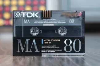 Аудиокассета TDK MA 80