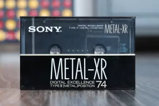 Аудиокассета SONY Metal-XR 74
