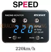 Pivot Racing monitor мультиметр OBDII синяя подсветка фото 4