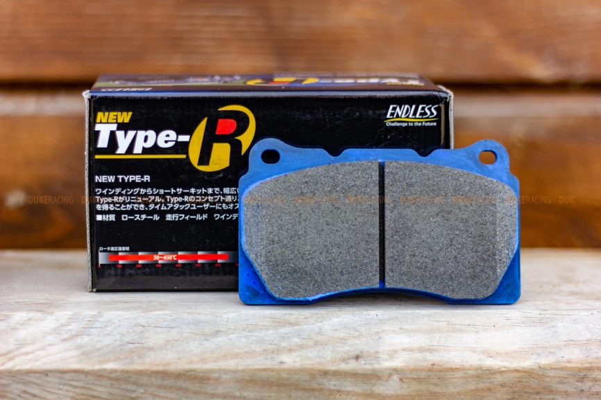 Тормозные колодки ENDLESS EP357 Type-R Mitsubishi Lancer EVO, Subaru Impreza STI  передние фото 5
