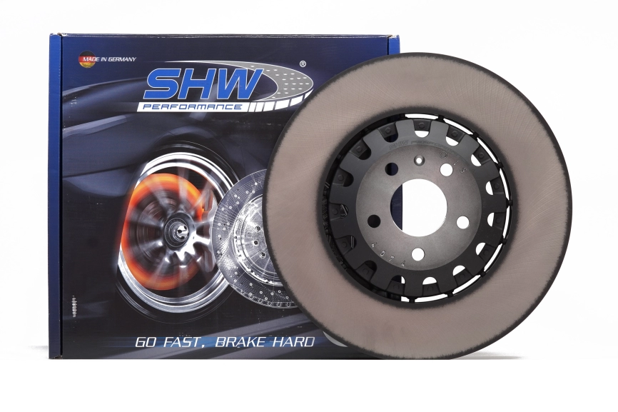 Тормозные диски SHW AFX44277 374.4X36 Audi A6, A7, A8, Q7, Q8 Quattro, биметалл, передние фото 1