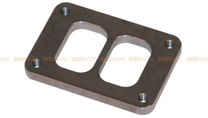 Фланец впускной турбины T04 (Divided Inlet), T304 Stainless Steel, t=1/2" фото 1