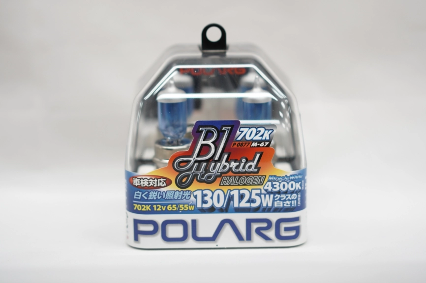 Лампы галогенные Polarg B1 Hybrid Halogen M-67 702K 12V 65/55W(130/125W) 4300K фото 1