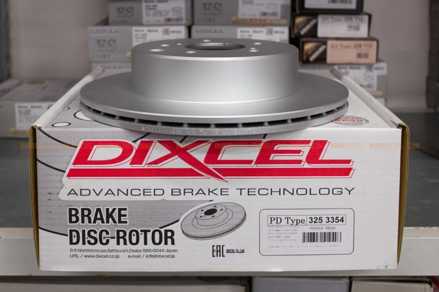 Тормозные диски Dixcel PD 3253354 297x18 Nissan Skyline HCR32 BNR32 ECR33 задние фото 5