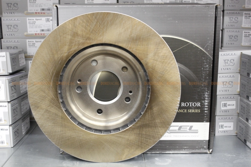 Тормозные диски Dixcel FP 3416003S Lancer EVO 5-9 CP9A, CT9A, CT9W Brembo передние фото 6