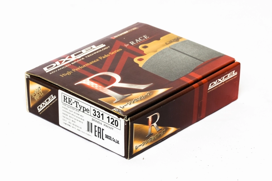 Тормозные колодки Dixcel RE type RE-331120 Honda Civic EK9 Integra DC2 '98R NSX NA1/2 передние фото 2