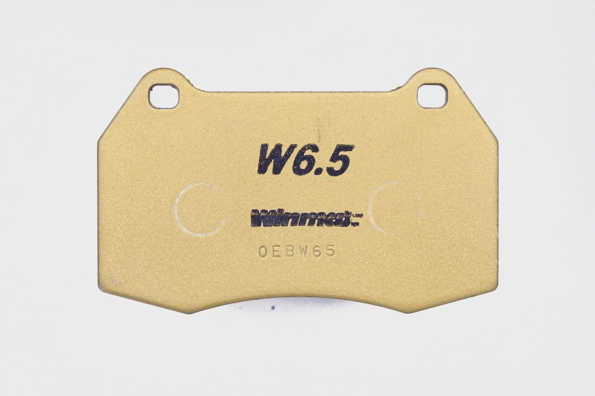 Тормозные колодки Winmax W6.5 (RS19) 590 EP400 Honda Integra DC5 Type R Nissan Firelady Z Z33 Skyline CPV35 Brembo® 4pot передние фото 3