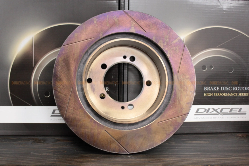 Тормозные диски Dixcel FS 3456004S Lancer EVO 5-9 CP9A, CT9A, CT9W Brembo задние фото 3