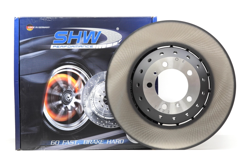 Тормозные диски SHW Performance PFL47543 PFR47544 390x38 Porsche Cayenne 9Y0 9YA 2017-,  Cayenne Coupe 9YB 2019- биметалл, передние фото 1