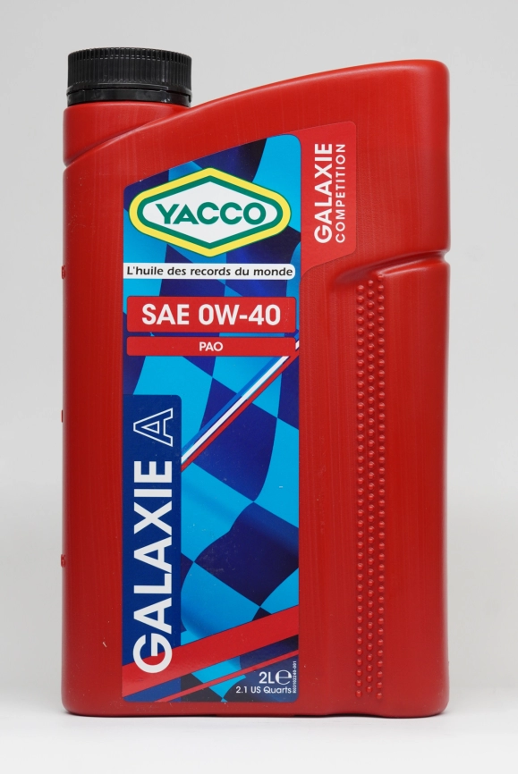 Моторное масло Yacco GALAXIE™ A SAE 0W-40 (3102) 2 л фото 1
