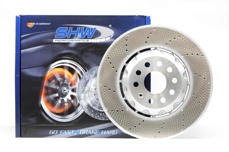 Тормозные диски SHW Performance VFX43701 340X30 VW Golf VII Passat Passat CC Tiguan, Audi A3 S3 Q2 Q3 TT, Seat Ateca Leon Tarraco, Skoda Kodiaq Octavia II /Superb II, биметалл, передние фото 1