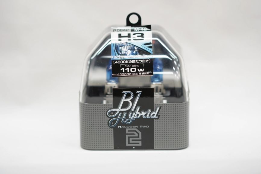 Лампы галогенные Polarg B1 Hybrid Halogen Two M-42 H3 12V 55W(110W) 4500K фото 1