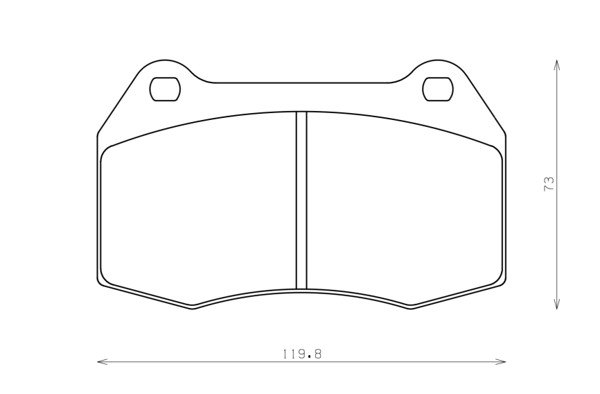 Тормозные колодки Winmax W4 677 EP450 Honda Civic Type R FD2 Brembo® 4pot передние фото 3
