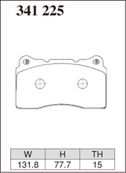 Тормозные колодки Dixcel RE type 341225 Mitsubishi Lancer Evolution EVO CP9A CT9A CT9W CZ4A Brembo® 4pot передние фото 3