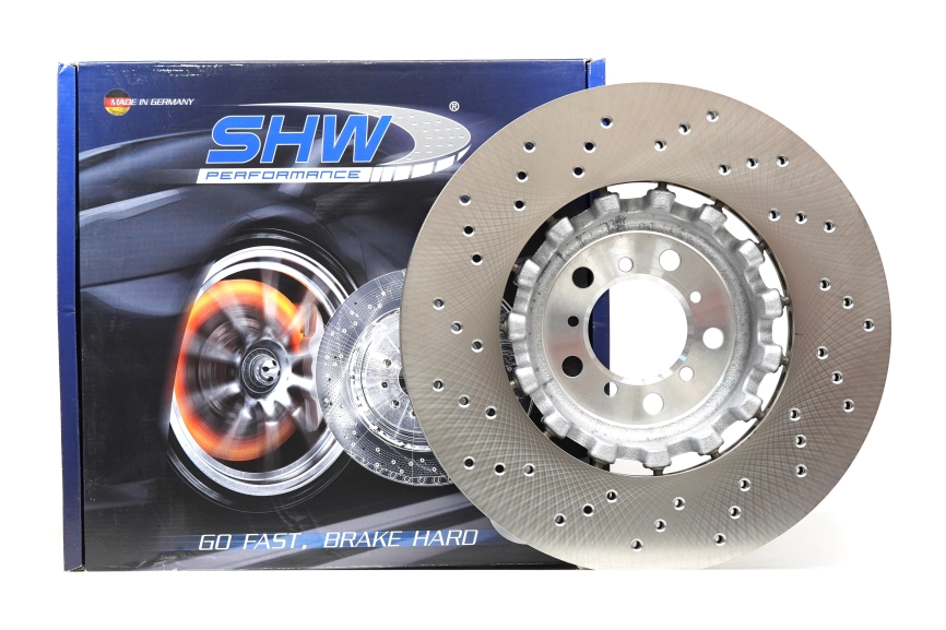 Тормозные диски SHW Performance BFL44809 BFR44810 380X30 BMW M2, M2 Competition F87, M3 F80, M4 F82 F83, биметалл, передние фото 2