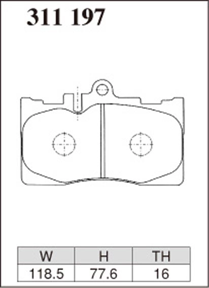 Тормозные колодки Dixcel Extra Speed ES 311197 Lexus LS Toyota Celsior UCF30/31 передние фото 2